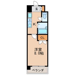 メゾンオランジェ渡辺の物件間取画像